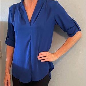 Mossimo blue blouse